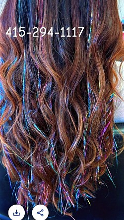 Fairy hair Bay alArea Hair tinsel