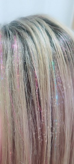 Sparkle hair
